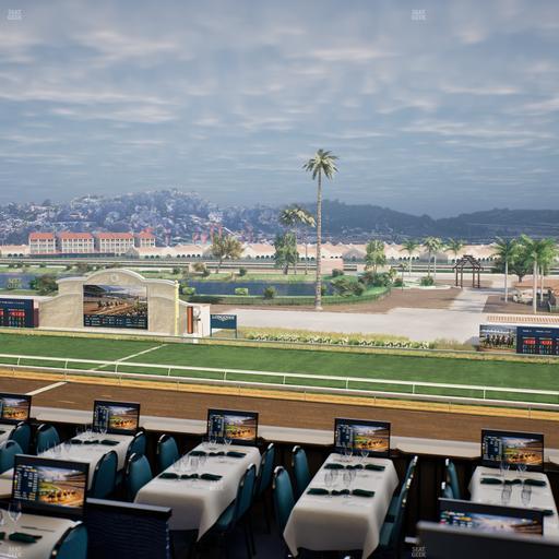 Del Mar Thoroughbred Club - Section Turf Club Lvl 4 Tbl 330 Seat View