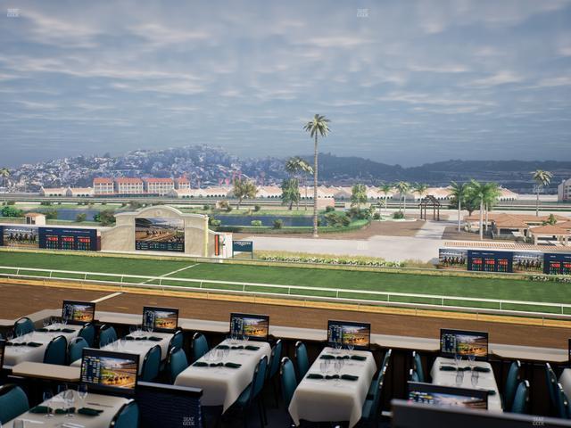 Del Mar Thoroughbred Club - Section Turf Club Lvl 4 Tbl 330 Seat View