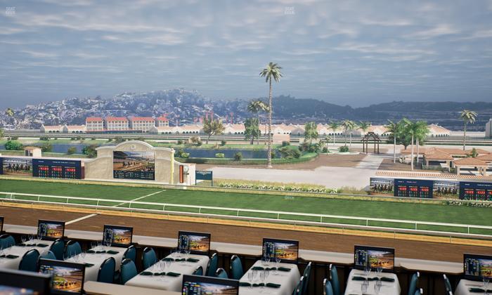 Del Mar Thoroughbred Club - Section Turf Club Lvl 4 Tbl 332 Seat View