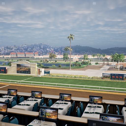 Del Mar Thoroughbred Club - Section Turf Club Lvl 4 Tbl 334 Seat View