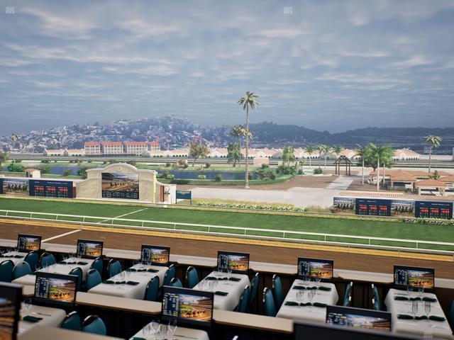 Del Mar Thoroughbred Club - Section Turf Club Lvl 4 Tbl 334 Seat View