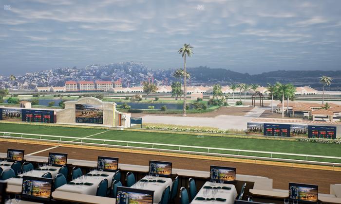 Del Mar Thoroughbred Club - Section Turf Club Lvl 4 Tbl 335 Seat View