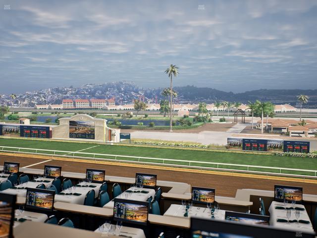 Del Mar Thoroughbred Club - Section Turf Club Lvl 4 Tbl 336 Seat View