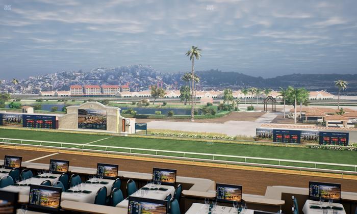 Del Mar Thoroughbred Club - Section Turf Club Lvl 4 Tbl 336 Seat View