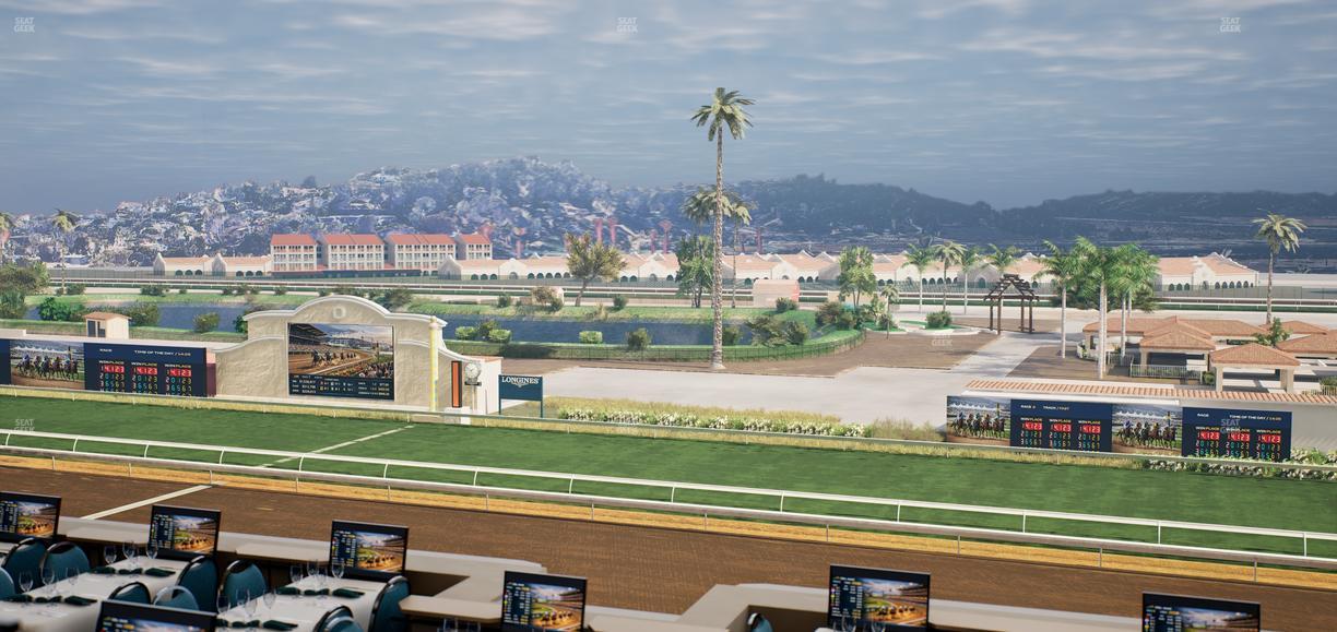 Del Mar Thoroughbred Club - Section Turf Club Lvl 4 Tbl 337 Seat View