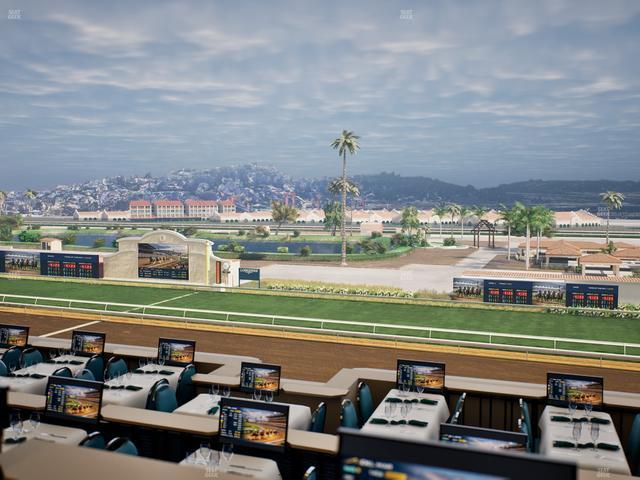 Del Mar Thoroughbred Club - Section Turf Club Lvl 4 Tbl 337 Seat View