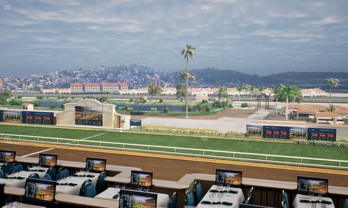 Del Mar Thoroughbred Club - Section Turf Club Lvl 4 Tbl 337 Seat View