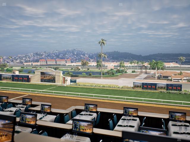 Del Mar Thoroughbred Club - Section Turf Club Lvl 4 Tbl 338 Seat View