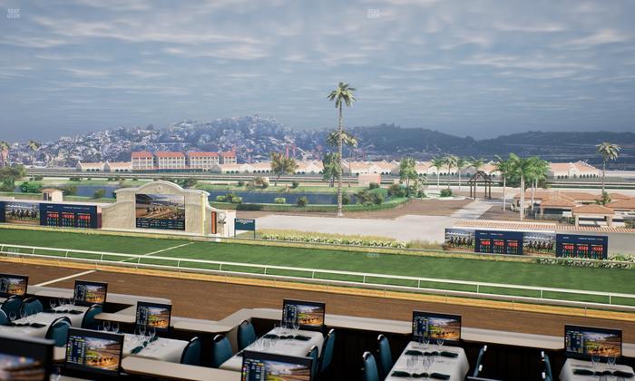 Del Mar Thoroughbred Club - Section Turf Club Lvl 4 Tbl 338 Seat View