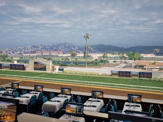 Del Mar Thoroughbred Club - Section Turf Club Lvl 4 Tbl 340 Seat View