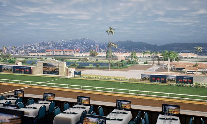 Del Mar Thoroughbred Club - Section Turf Club Lvl 4 Tbl 340 Seat View