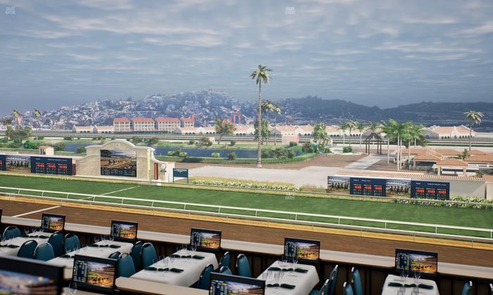 Del Mar Thoroughbred Club - Section Turf Club Lvl 4 Tbl 342 Seat View