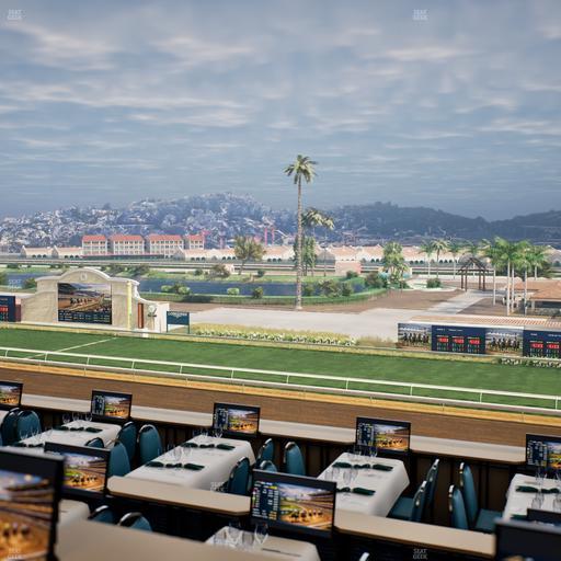 Del Mar Thoroughbred Club - Section Turf Club Lvl 4 Tbl 343 Seat View