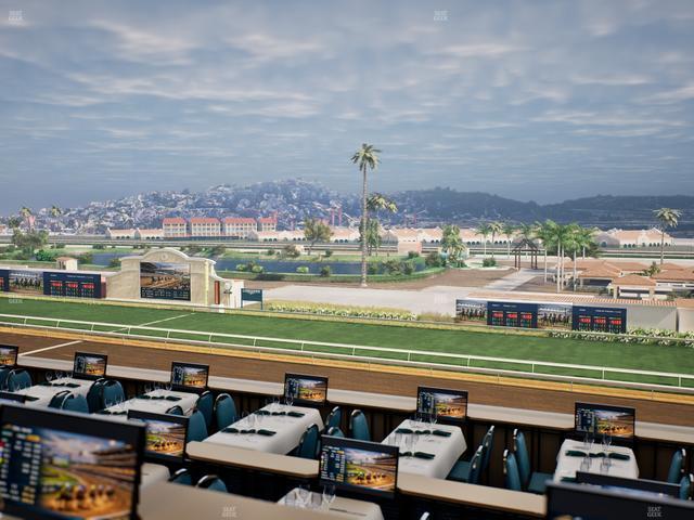 Del Mar Thoroughbred Club - Section Turf Club Lvl 4 Tbl 343 Seat View