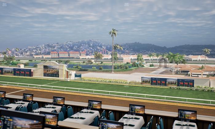 Del Mar Thoroughbred Club - Section Turf Club Lvl 4 Tbl 343 Seat View