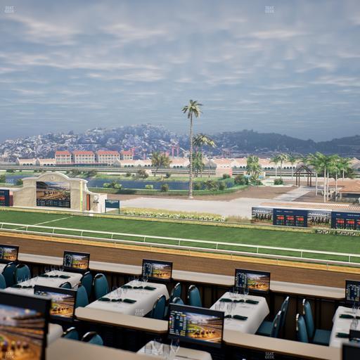 Del Mar Thoroughbred Club - Section Turf Club Lvl 4 Tbl 344 Seat View