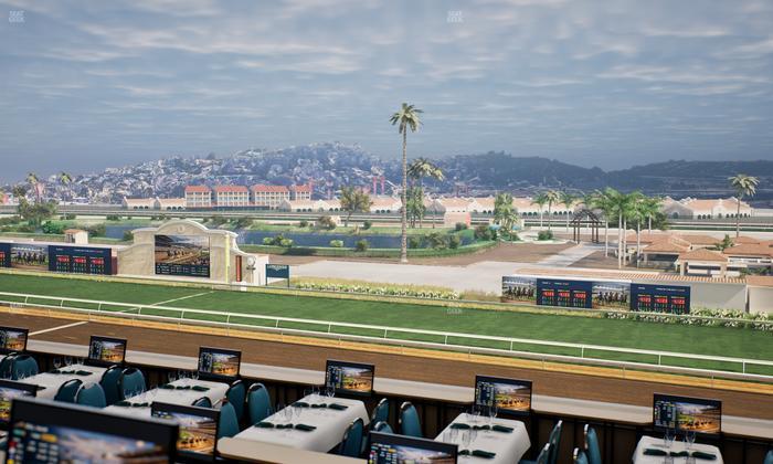 Del Mar Thoroughbred Club - Section Turf Club Lvl 4 Tbl 344 Seat View