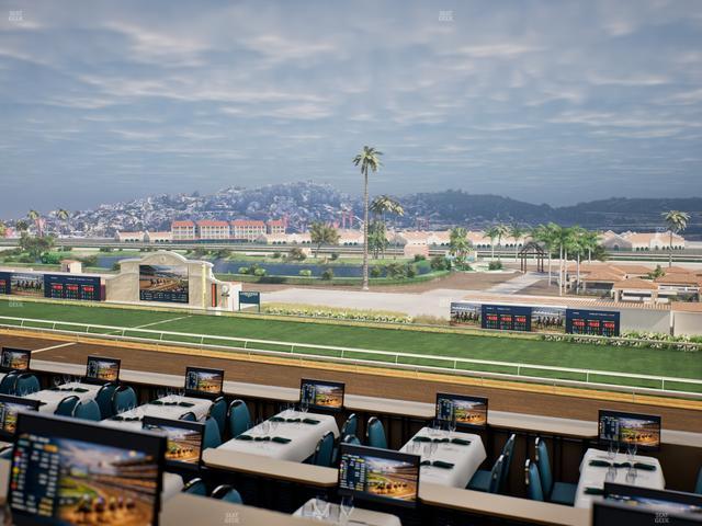 Del Mar Thoroughbred Club - Section Turf Club Lvl 4 Tbl 345 Seat View