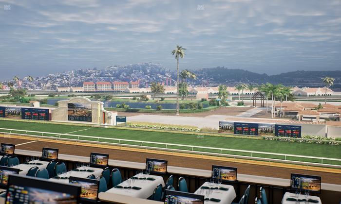 Del Mar Thoroughbred Club - Section Turf Club Lvl 4 Tbl 345 Seat View