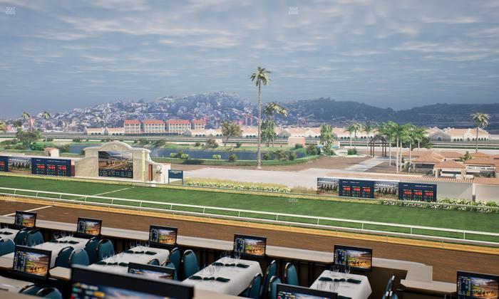 Del Mar Thoroughbred Club - Section Turf Club Lvl 4 Tbl 346 Seat View