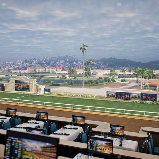 Del Mar Thoroughbred Club - Section Turf Club Lvl 4 Tbl 347 Seat View