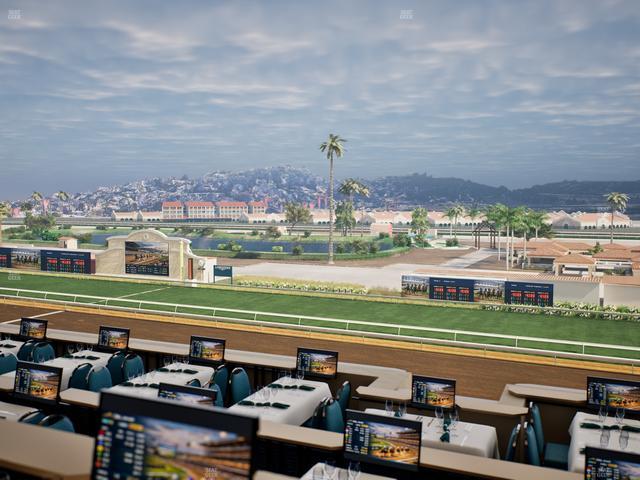 Del Mar Thoroughbred Club - Section Turf Club Lvl 4 Tbl 347 Seat View