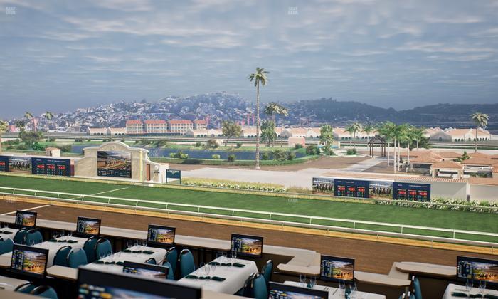 Del Mar Thoroughbred Club - Section Turf Club Lvl 4 Tbl 347 Seat View