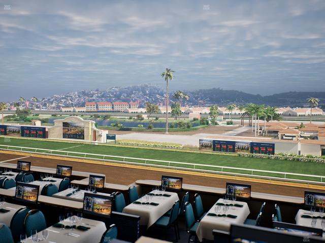 Del Mar Thoroughbred Club - Section Turf Club Lvl 4 Tbl 348 Seat View