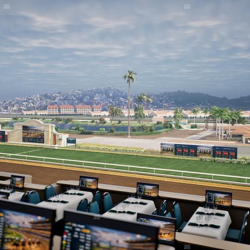 Del Mar Thoroughbred Club - Section Turf Club Lvl 4 Tbl 349 Seat View