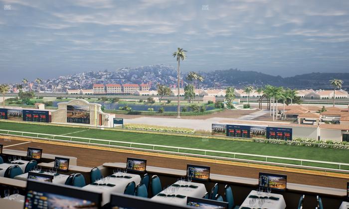 Del Mar Thoroughbred Club - Section Turf Club Lvl 4 Tbl 349 Seat View