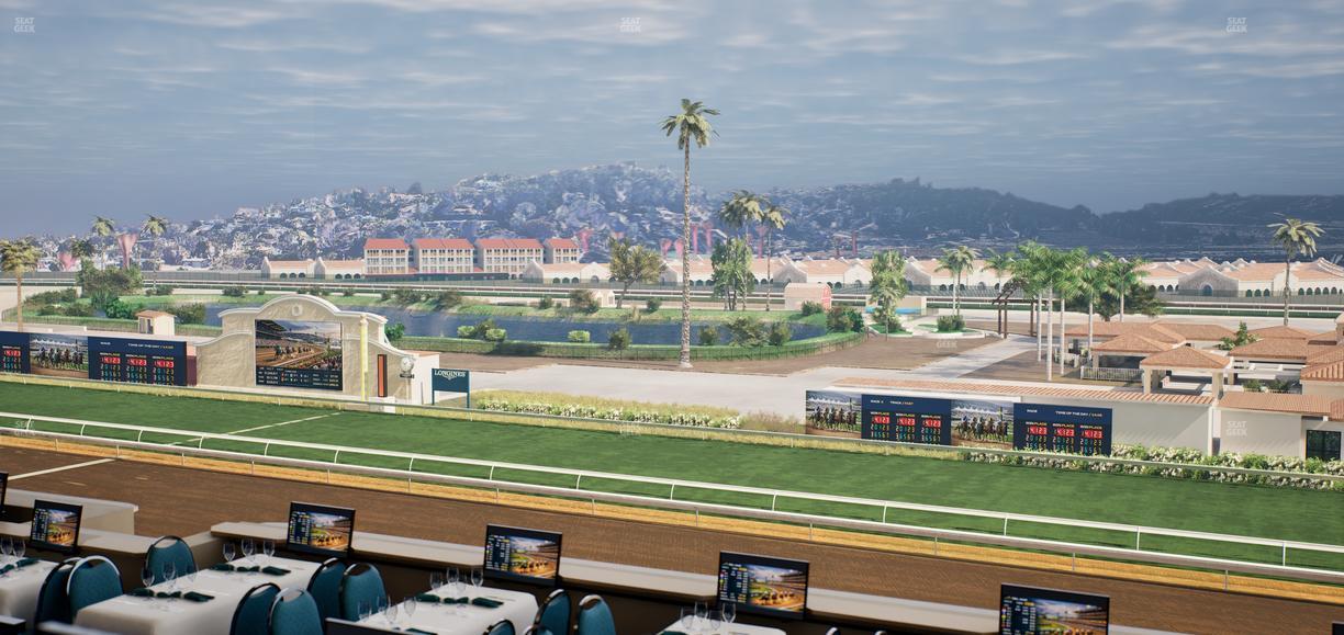 Del Mar Thoroughbred Club - Section Turf Club Lvl 4 Tbl 350 Seat View