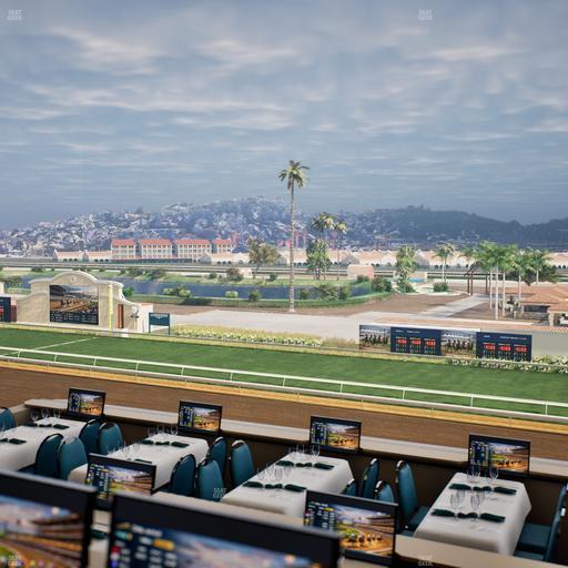 Del Mar Thoroughbred Club - Section Turf Club Lvl 4 Tbl 350 Seat View