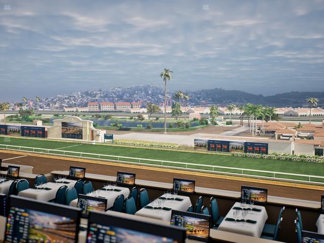 Del Mar Thoroughbred Club - Section Turf Club Lvl 4 Tbl 350 Seat View