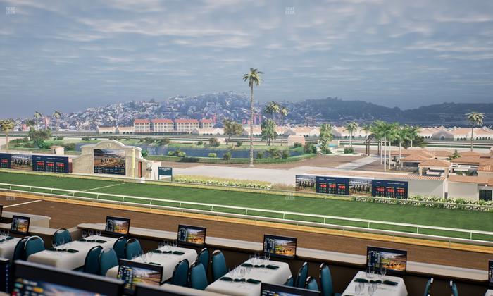 Del Mar Thoroughbred Club - Section Turf Club Lvl 4 Tbl 350 Seat View