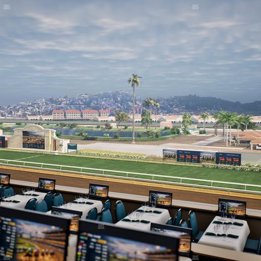 Del Mar Thoroughbred Club - Section Turf Club Lvl 4 Tbl 351 Seat View