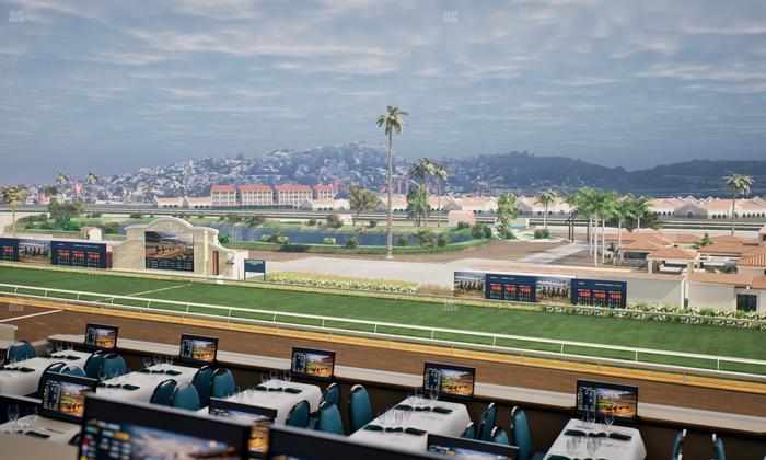 Del Mar Thoroughbred Club - Section Turf Club Lvl 4 Tbl 351 Seat View