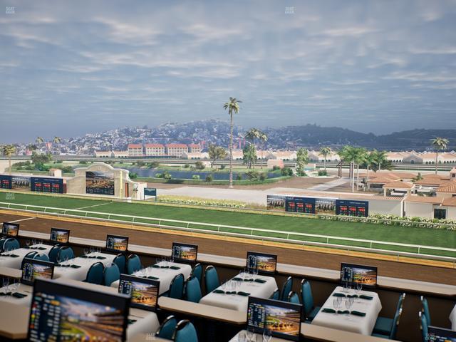 Del Mar Thoroughbred Club - Section Turf Club Lvl 4 Tbl 352 Seat View