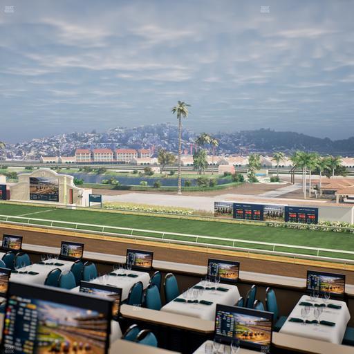 Del Mar Thoroughbred Club - Section Turf Club Lvl 4 Tbl 353 Seat View