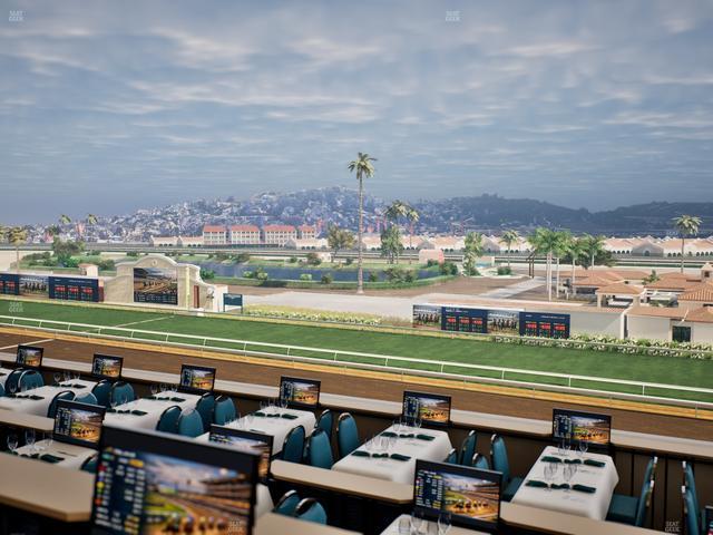 Del Mar Thoroughbred Club - Section Turf Club Lvl 4 Tbl 353 Seat View