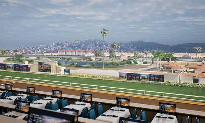 Del Mar Thoroughbred Club - Section Turf Club Lvl 4 Tbl 353 Seat View