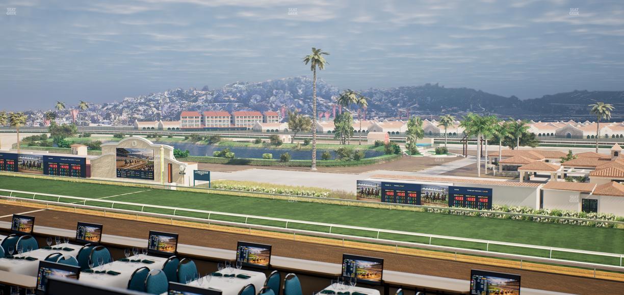 Del Mar Thoroughbred Club - Section Turf Club Lvl 4 Tbl 354 Seat View