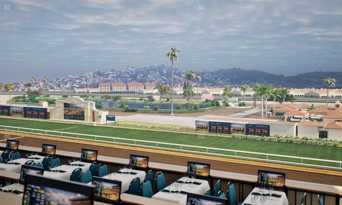 Del Mar Thoroughbred Club - Section Turf Club Lvl 4 Tbl 354 Seat View