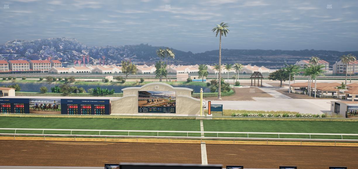 Del Mar Thoroughbred Club - Section Turf Club Lvl 4 Tbl 401 Seat View
