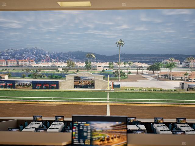 Del Mar Thoroughbred Club - Section Turf Club Lvl 4 Tbl 402 Seat View