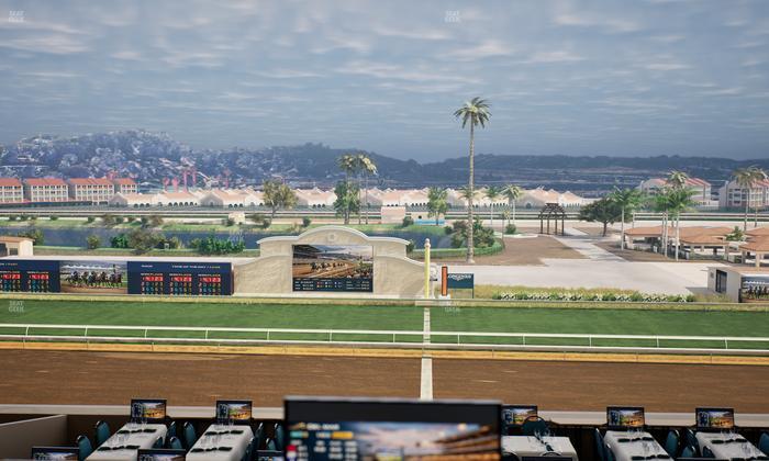 Del Mar Thoroughbred Club - Section Turf Club Lvl 4 Tbl 402 Seat View