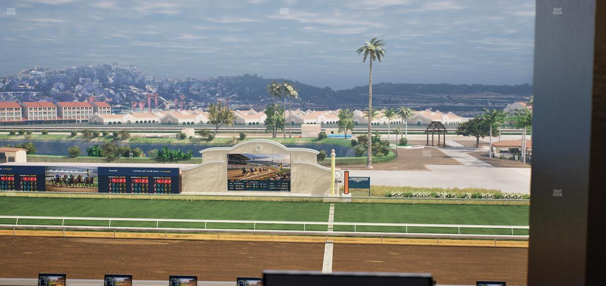 Del Mar Thoroughbred Club - Section Turf Club Lvl 4 Tbl 403 Seat View