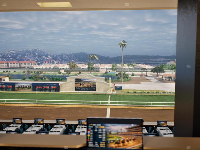 Del Mar Thoroughbred Club - Section Turf Club Lvl 4 Tbl 403 Seat View