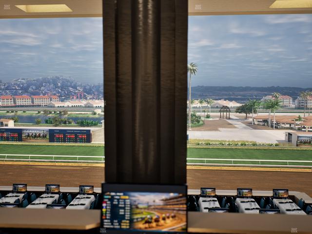 Del Mar Thoroughbred Club - Section Turf Club Lvl 4 Tbl 404 Seat View