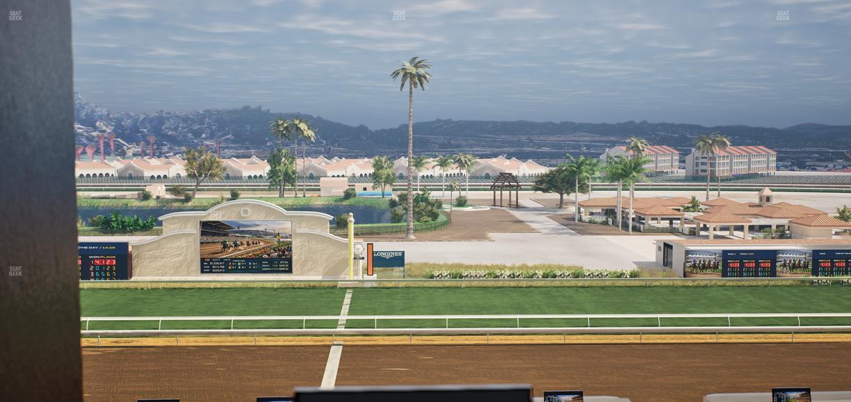 Del Mar Thoroughbred Club - Section Turf Club Lvl 4 Tbl 405 Seat View