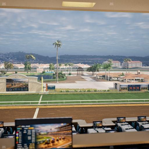Del Mar Thoroughbred Club - Section Turf Club Lvl 4 Tbl 406 Seat View